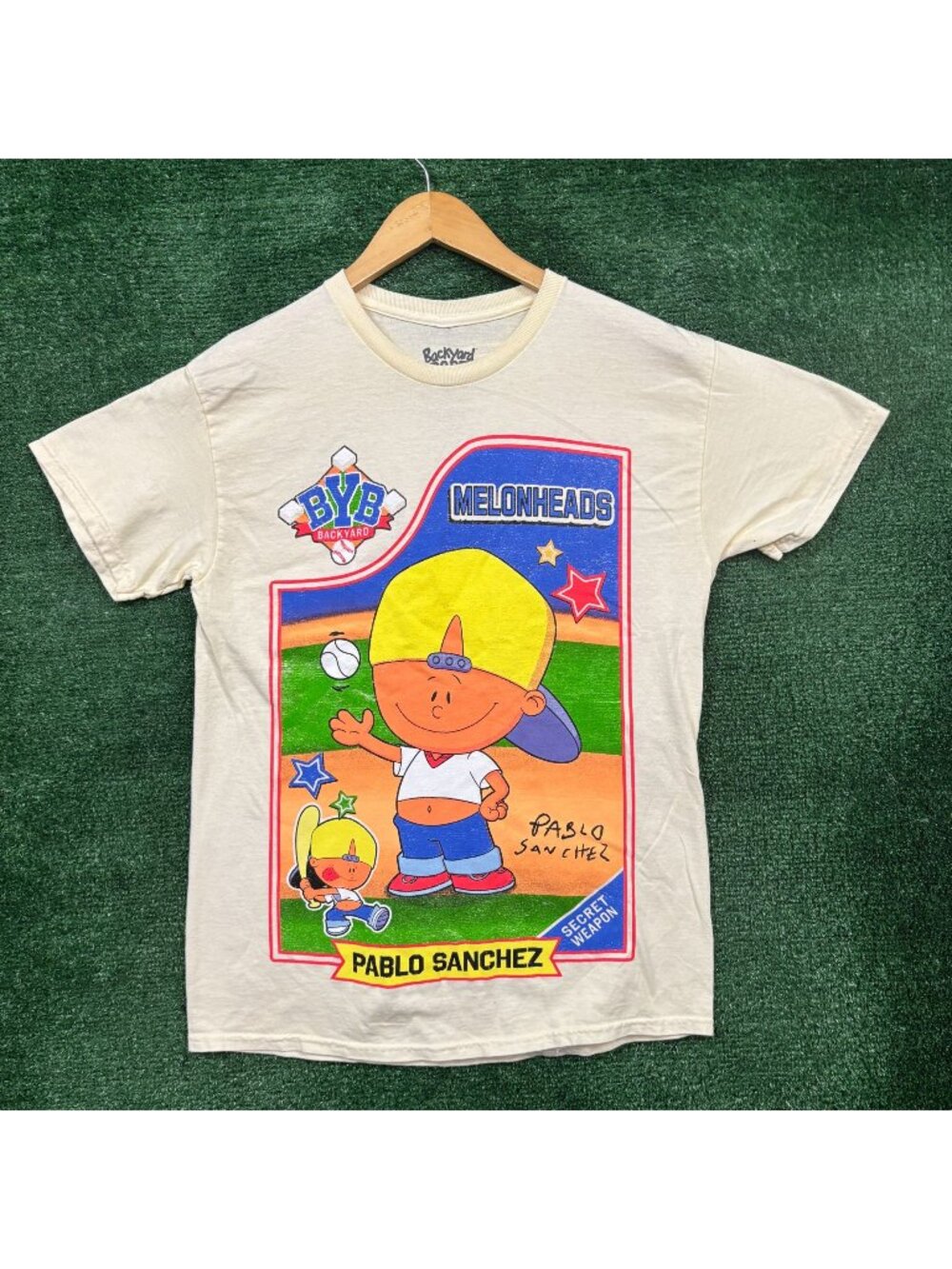Backyard Sports Pablo Sanchez Video Game T-Shirt Size Small